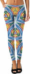 Kaleidoscope print leggings
