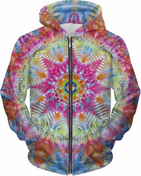 Strawberry Taffy zip up hoodie