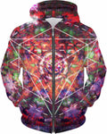 Galaxy zip up hoodie